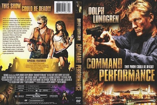 dvd cover Command Performance (2009) R1