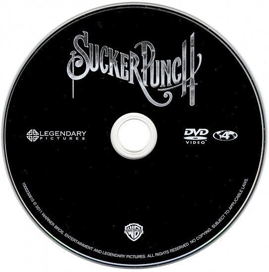 dvd cover Sucker Punch (2011) WS R4