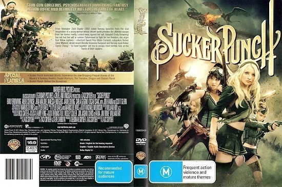 dvd cover Sucker Punch (2011) WS R4