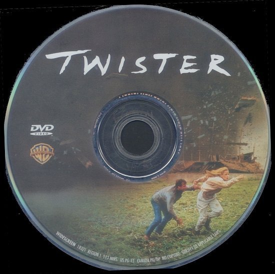 dvd cover Twister (1996) WS R1