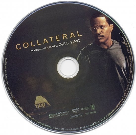 dvd cover Collateral (2004) R1