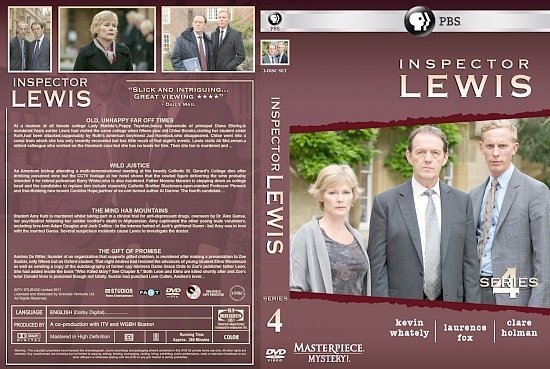dvd cover Inspector Lewis Series 4