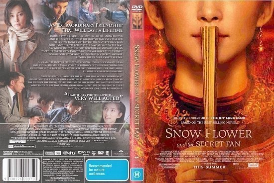 dvd cover Snow Flower And The Secret Fan (2011) R4
