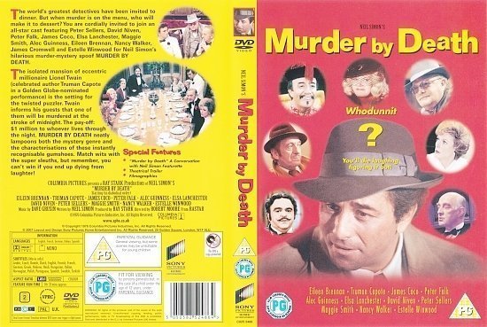 dvd cover Murder By Death (1976) WS R2