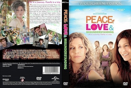 dvd cover Peace, Love and Misunderstanding (2011) R1 Custom - Front Cover