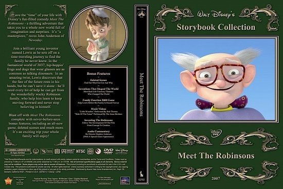 dvd cover Meet The Robinsons