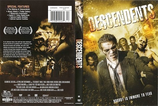 dvd cover Descendants