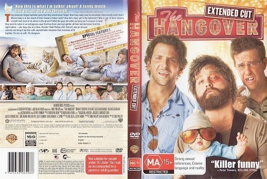dvd cover The Hangover (2009) WS R4