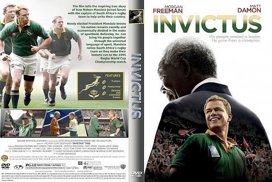 dvd cover Invictus (2009) R1