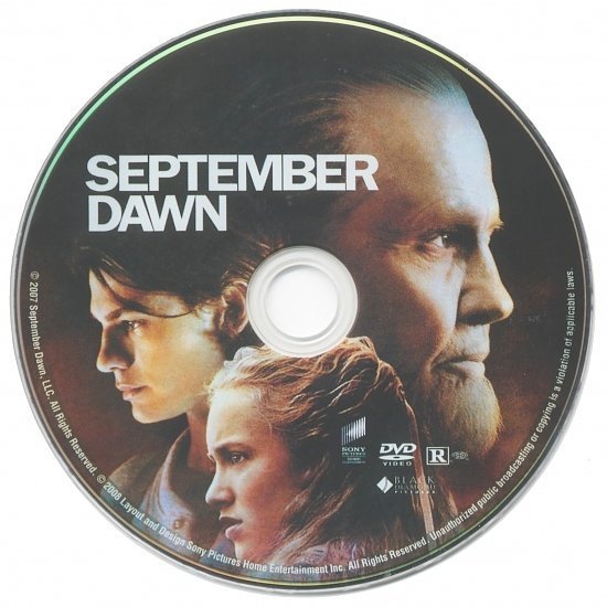 dvd cover September Dawn (2007) WS R1