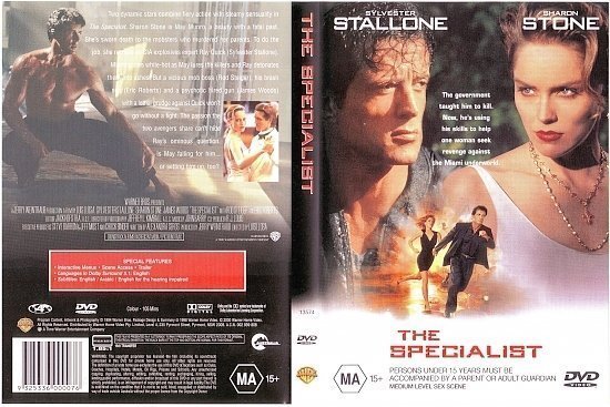 dvd cover The Specialist (1994) WS R4