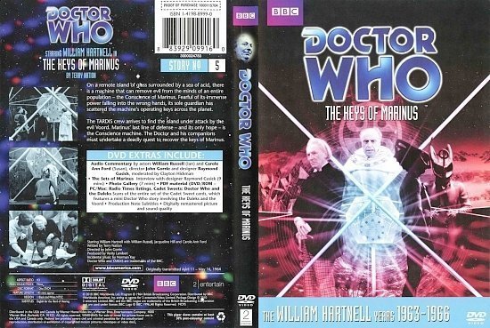 dvd cover Doctor Who The Keys Of Marinus
