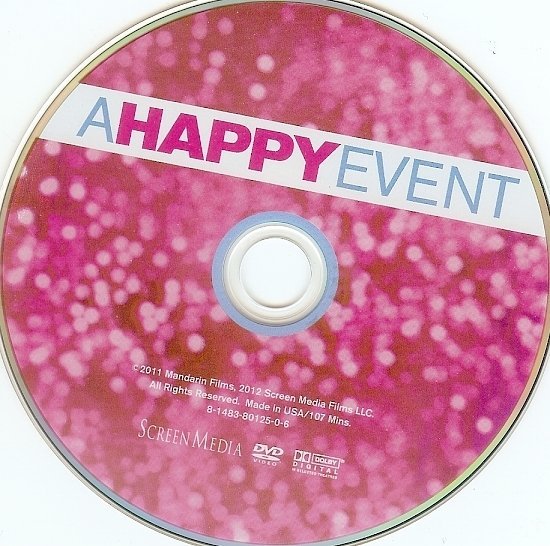 dvd cover A Happy Event (2011) R1