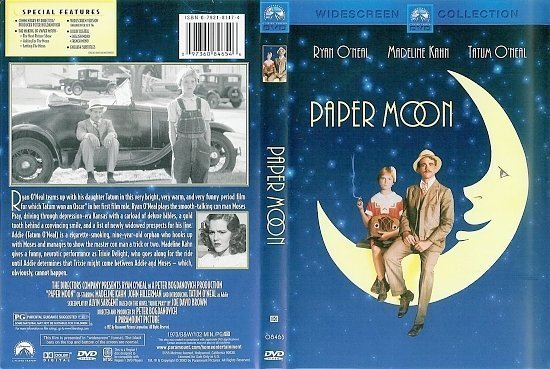 dvd cover Paper Moon (1973) WS R1
