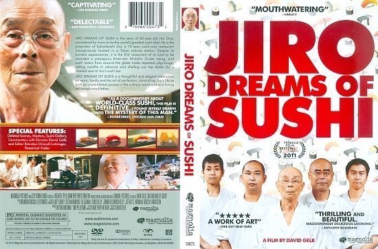 dvd cover Jiro Dreams Of Sushi (2011) R1