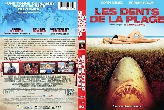 dvd cover Les Dents de la Plage Sand Sharks