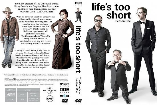dvd cover Lifes Too Short Season 1