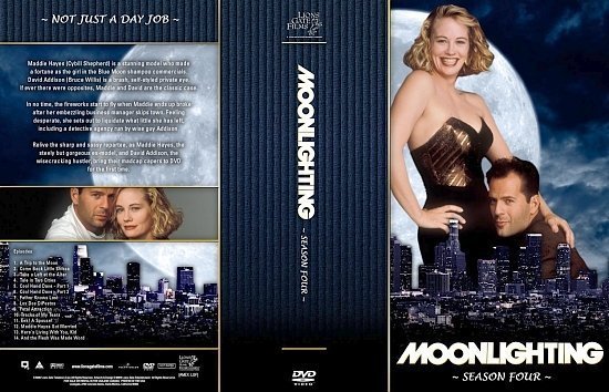 dvd cover Moonlighting Season 4 Large