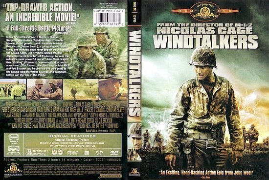 dvd cover Windtalkers (2002) R1