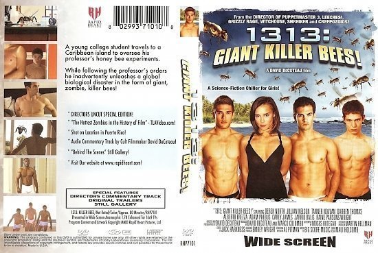dvd cover 1313 Giant Killer Bees!