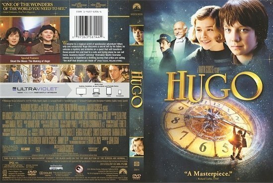 dvd cover Hugo 2011 NTSC cover