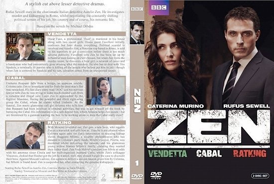 dvd cover Zen Season 1