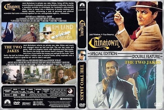 dvd cover Chinatown / The Two Jakes Double