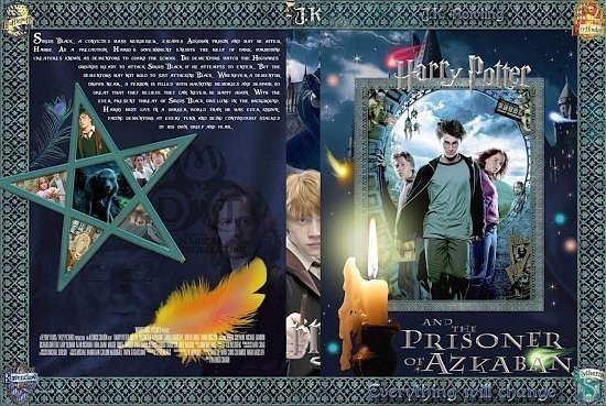 dvd cover Harry Potter And The Prisoner Of Azkaban