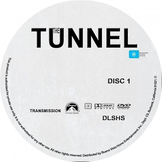 dvd cover The Tunnel (2011) SE R4