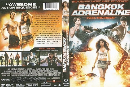 dvd cover Bangkok Adrenaline (2009) WS R1