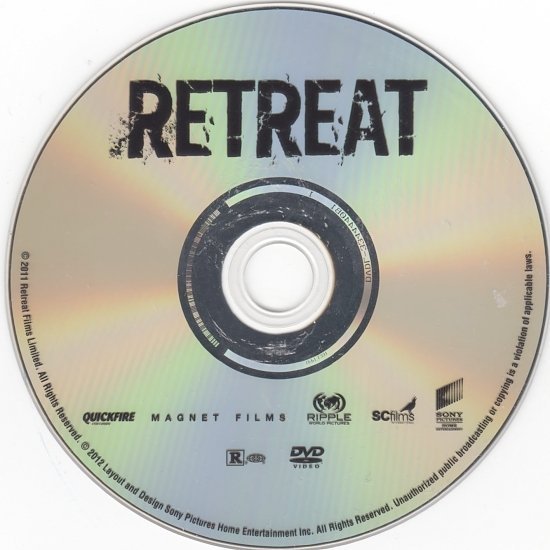 dvd cover Retreat (2011) WS R1