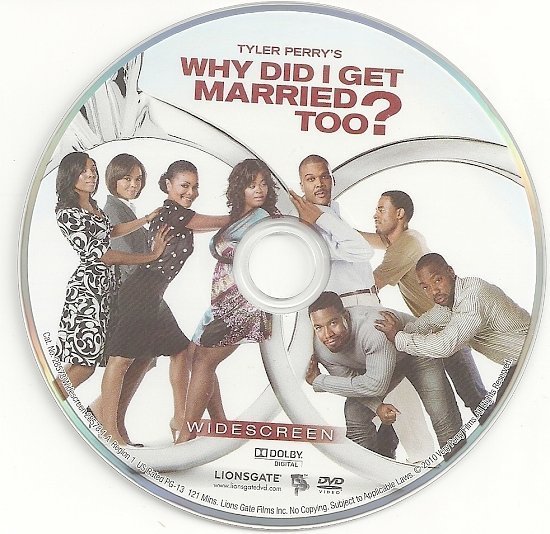 dvd cover Why Did I Get Married Too? (2010) WS R1
