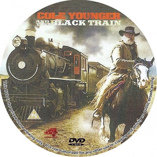 dvd cover Cole Younger And The Black Train R1