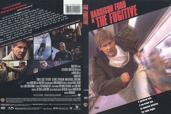 dvd cover The Fugitive (1993) R1