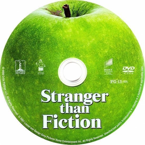 dvd cover Stranger Than Fiction (2006) WS R1