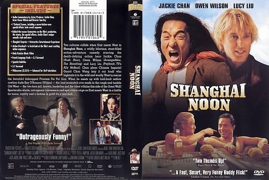 dvd cover Shanghai Noon (2000) WS R1