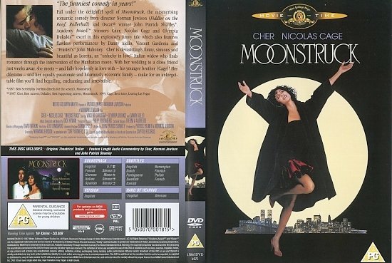 dvd cover Moonstruck (1987) R2