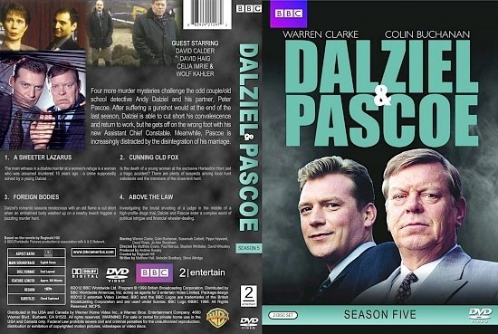 dvd cover Dalziel & Pascoe: Season 5