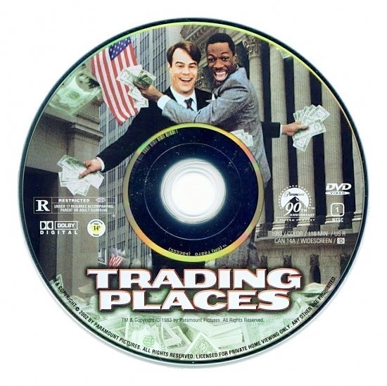 dvd cover Trading Places (1983) WS R1