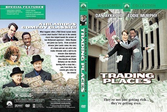 dvd cover Trading Places (1983) WS R1