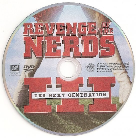dvd cover Revenge of the Nerds III: The Next Generation (Slim) (1992) FS R1