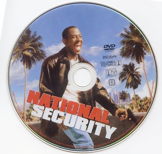 dvd cover National Security (2003) R1