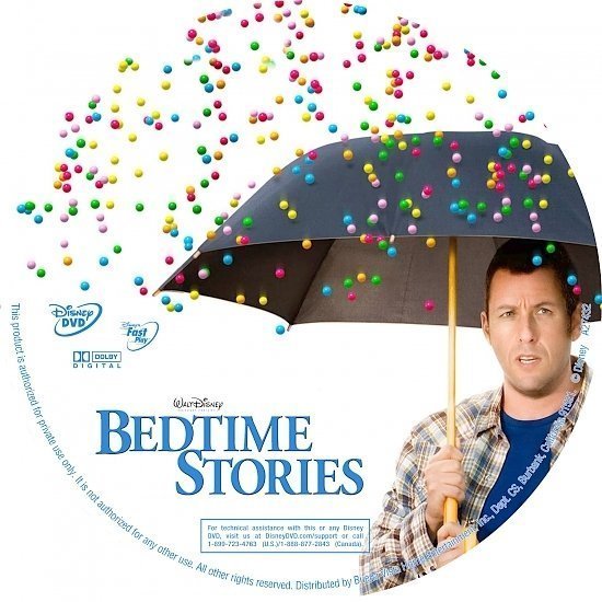 dvd cover Bedtime Stories (2008) R1