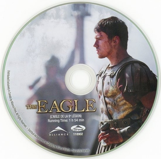dvd cover The Eagle (2011) R1 & R4