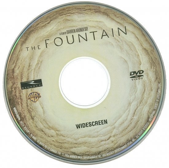 dvd cover The Fountain (2006) WS R1
