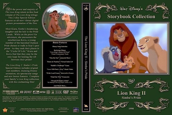 Lion KIng II   Simba’s Pride 