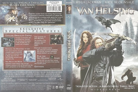dvd cover Van Helsing (2004) WS R1