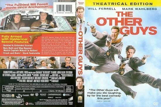 dvd cover The Other Guys (2010) WS R1
