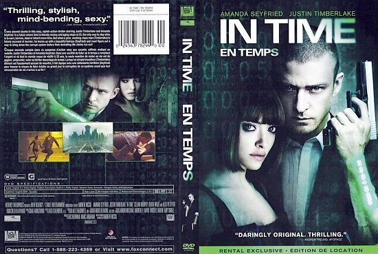 dvd cover In Time En Temps