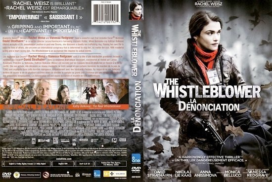 dvd cover The Whistleblower La Denonciation
